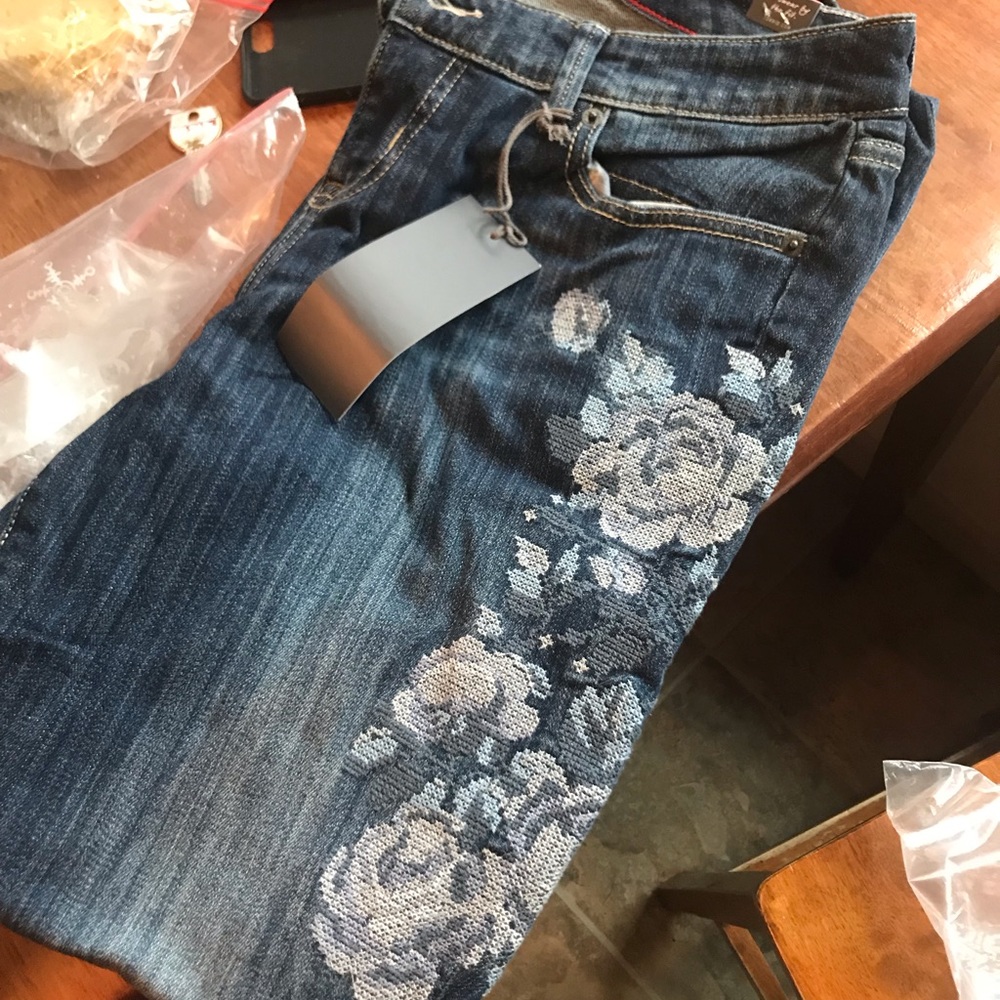 Embroidered Torrid Skinny Jeans